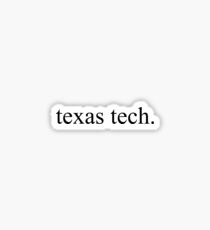 texas tech Sticker