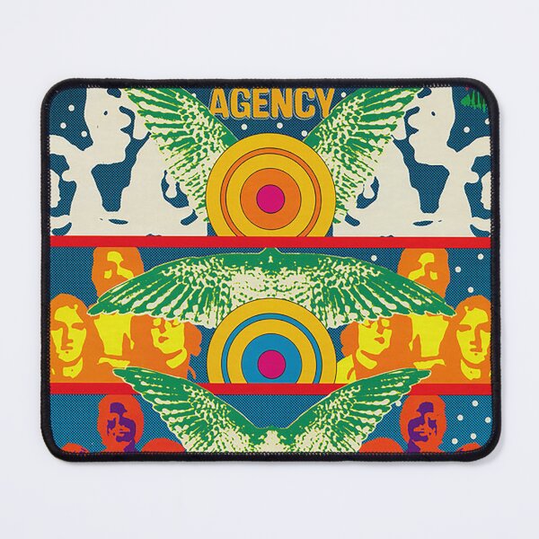Item preview, 1960s/70s Psychedelic Rock/Pop Travel Agency Band T-Shirt designed and sold by fadeaway22.