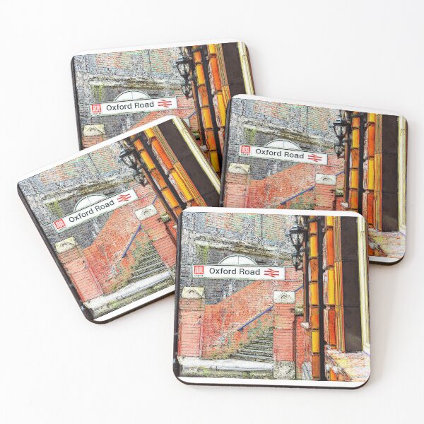 Item preview, A pastel version of an original photograph of Oxford Road railway Station Manchester UK designed and sold by PicsByTony.