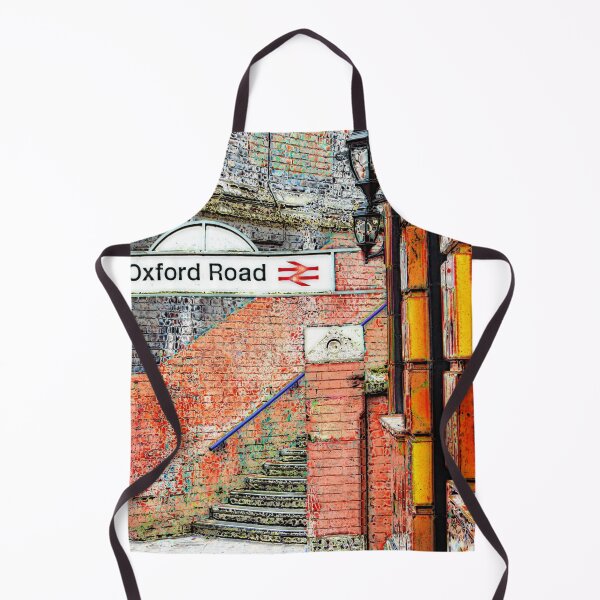 Item preview, A pastel version of an original photograph of Oxford Road railway Station Manchester UK designed and sold by PicsByTony.