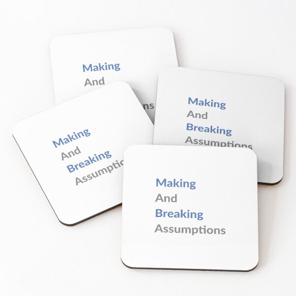 Item preview, Assumptions in UX designed and sold by UXUI-LAB.