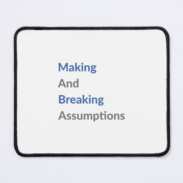 Item preview, Assumptions in UX designed and sold by UXUI-LAB.