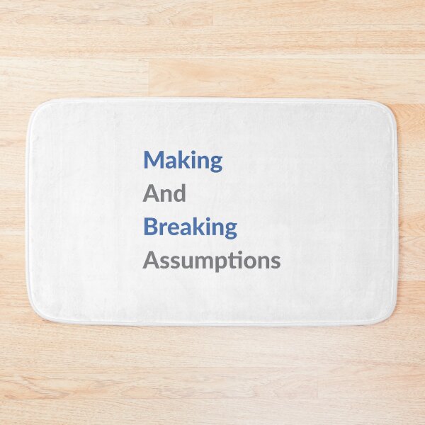 Item preview, Assumptions in UX designed and sold by UXUI-LAB.