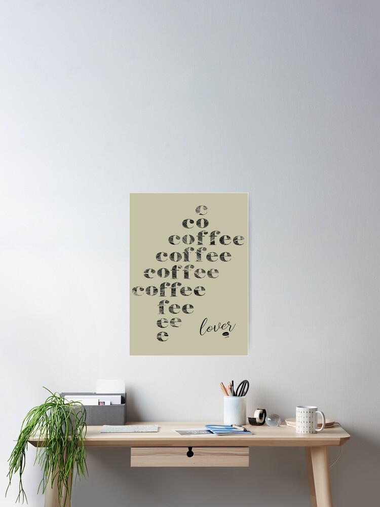 Thumbnail 2 of 3, Poster, Coffee Lover designed and sold by TimeForTShirt.