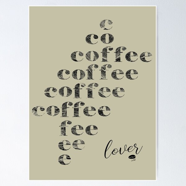 Item preview, Coffee Lover designed and sold by TimeForTShirt.