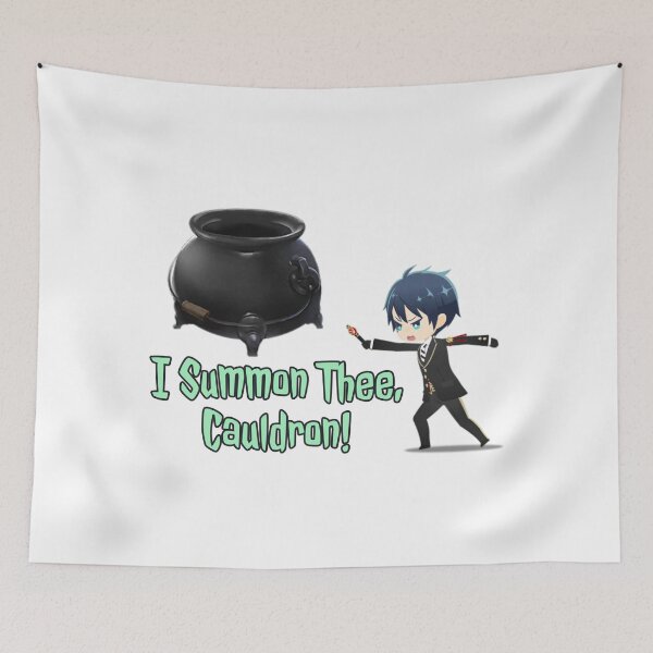 Item preview, I Summon Thee, Cauldron! (Twisted Wonderland) designed and sold by Taylor Griffith.