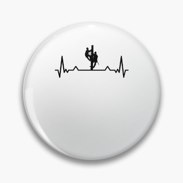 Item preview, Mains Electrician Heartbeat Heartbeat electrician designed and sold by madgrfx.