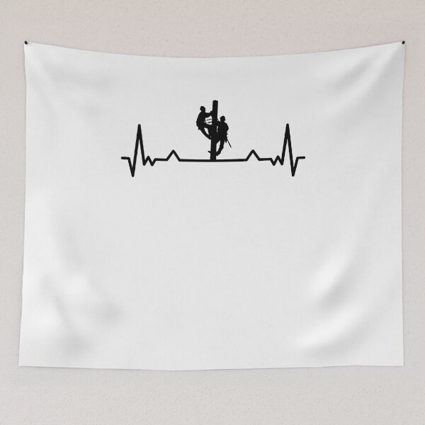 Item preview, Mains Electrician Heartbeat Heartbeat electrician designed and sold by madgrfx.