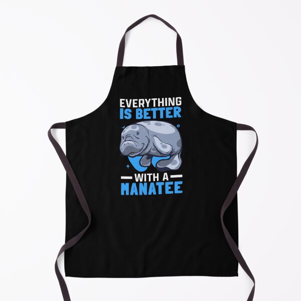 Item preview, Everything is better with manatees manatee manatee designed and sold by madgrfx.