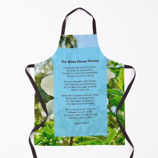 Item preview, The White Flower Pairing Poem designed and sold by Pamela Storch.