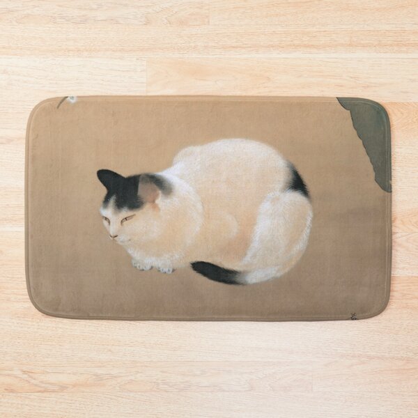 Item preview, Cat and Plum Blossoms by Hishida Shunso designed and sold by PatricianneK.