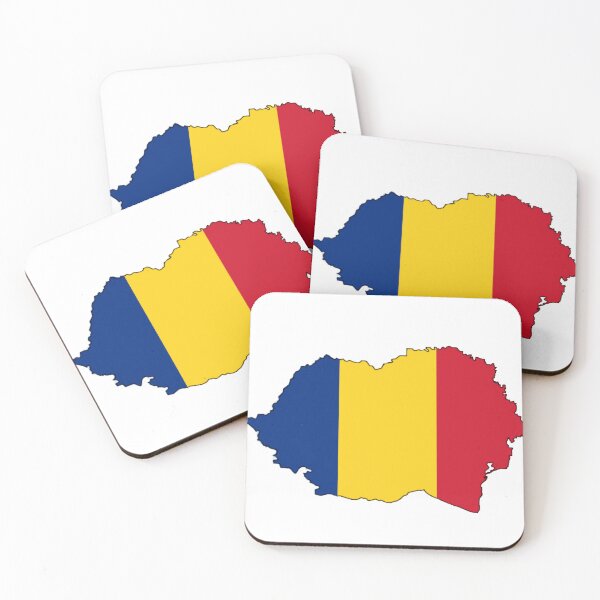 Item preview, Greater Romania Flag Map designed and sold by ShinGoukiSon.