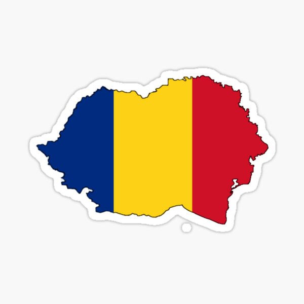 Item preview, Greater Romania Flag Map designed and sold by ShinGoukiSon.