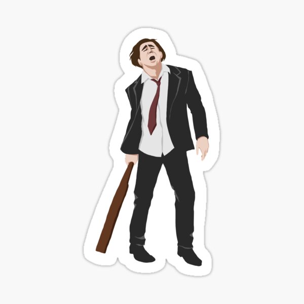 Nicolas Cage from Vampire's Kiss Sticker