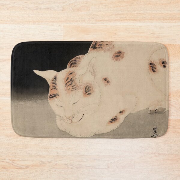 Item preview, Sleeping Cat by Kawanabe Kyosai  designed and sold by PatricianneK.