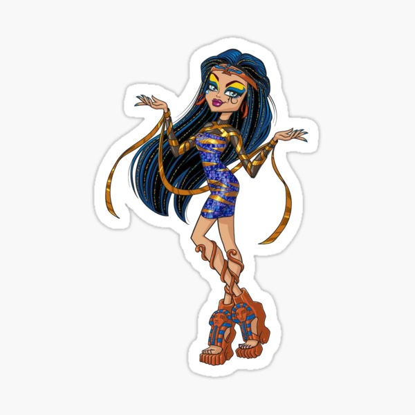 Monster High Cleo De Nile Boo York Boo York Sticker for Sale by BreannaRobin Redbubble