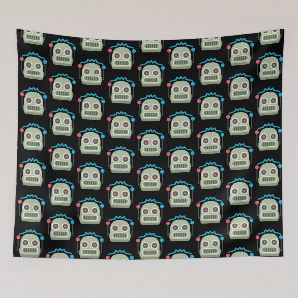 Item preview, Vintage Man Mr Robot Machine Electricity Power designed and sold by roarr.