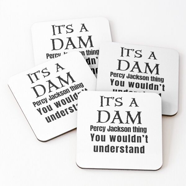 Item preview, Percy Jackson Dam Joke designed and sold by ArtsyShachar.