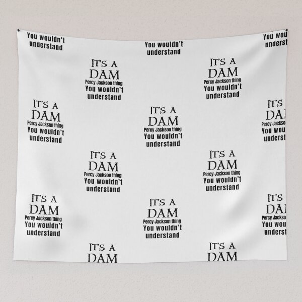 Item preview, Percy Jackson Dam Joke designed and sold by ArtsyShachar.