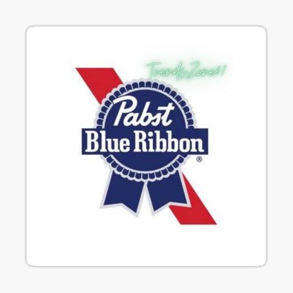 PABST Milwaukee Leaf blue ribbon pbr STICKER decal craft beer brewery brewing 