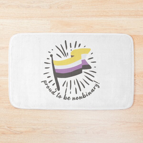 Item preview, Nonbinary Flag LGBT Pride Love Is Love designed and sold by StickerbashCo.