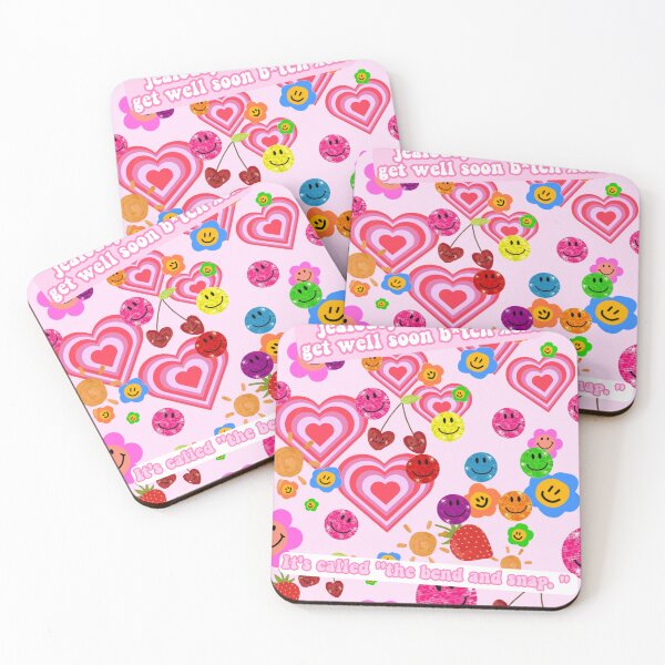 Item preview, pink y2k hearts with quotes designed and sold by NSdesigns55.
