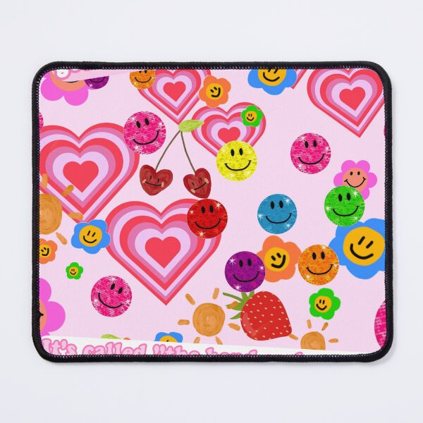Item preview, pink y2k hearts with quotes designed and sold by NSdesigns55.