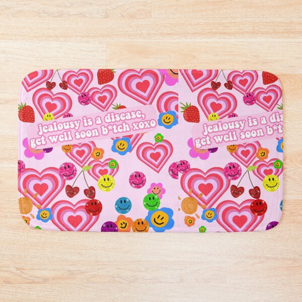 Item preview, pink y2k hearts with quotes designed and sold by NSdesigns55.