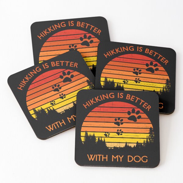 Item preview, Hiking With Dog In The Forest Illustration designed and sold by YourStore76.