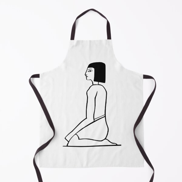 Item preview, egyptian symbol , kneeling woman designed and sold by JAG2B.