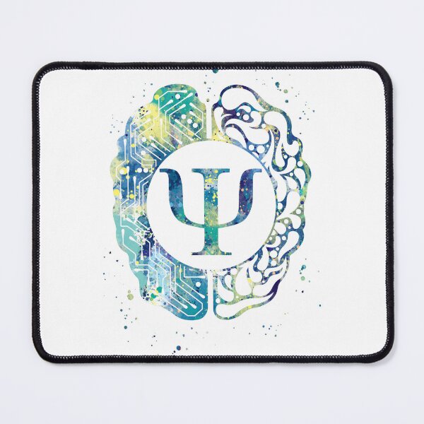 Item preview, Psychology Psi Symbol in Left and Right Brain designed and sold by EvasDreams.