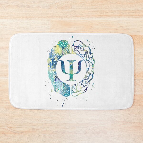 Item preview, Psychology Psi Symbol in Left and Right Brain designed and sold by EvasDreams.