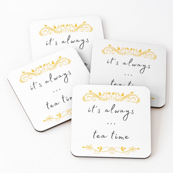 Item preview, It's always tea time. designed and sold by Design Vibes.