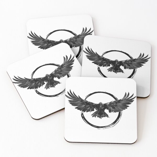 Item preview, shadow of a raven designed and sold by GOLDWEB.