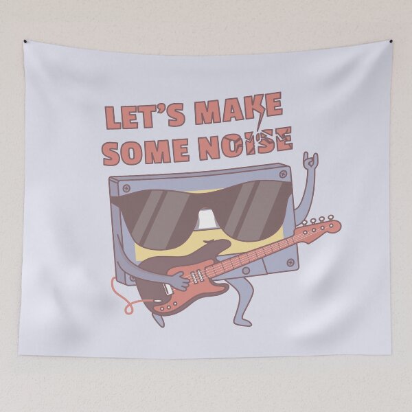 Item preview, Let's Make Some Noise – Cassette Tape designed and sold by ttttee.