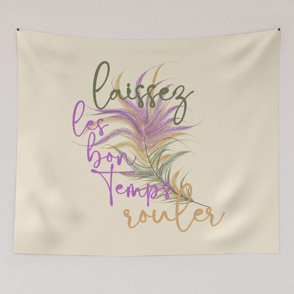 Item preview, LET THE GOOD TIMES ROLL NEW ORLEANS MARDI GRAS FEATHERS designed and sold by Mercurial Merkaba.