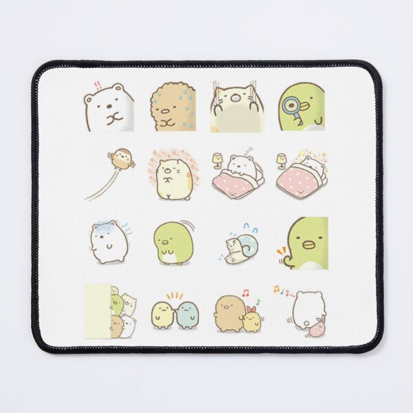 Sumikko gurashi, #4 Kawaii sumikkogurashi Pack Sticker for Sale by mizro