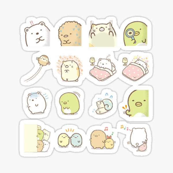 Kawaii Galaxy Cat 3 Sticker – Mushimoo