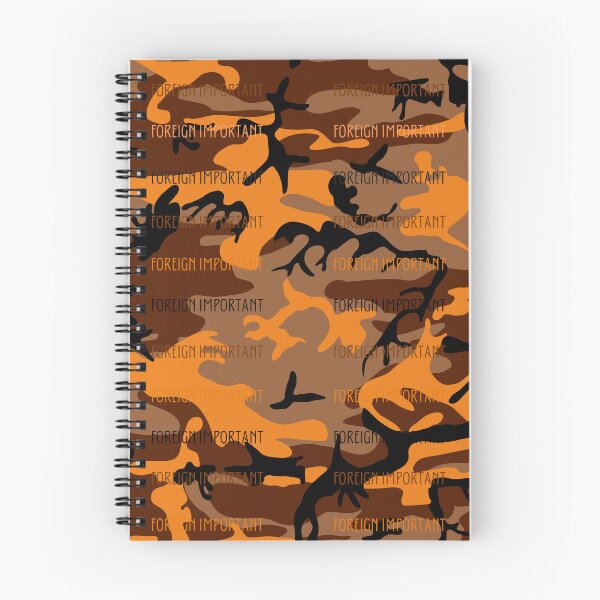 Item preview, ORANGE CAMOUFLAGE designed and sold by ALITTLEFOREIGN.