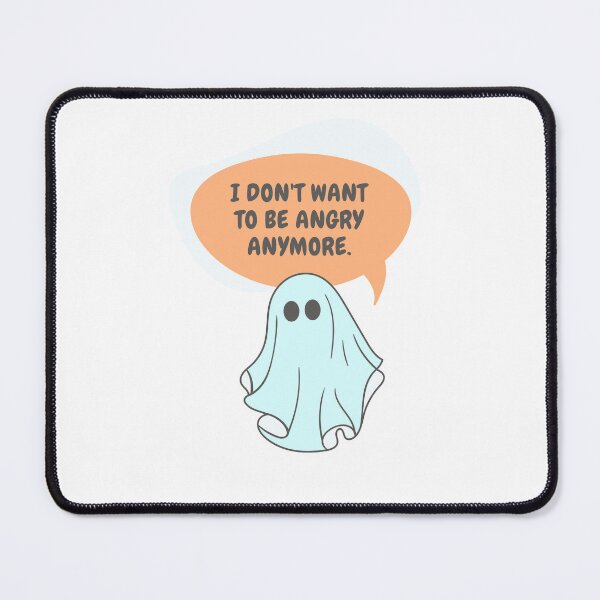 Item preview, I don't want to be angry anymore ghost designed and sold by goblinbabe.