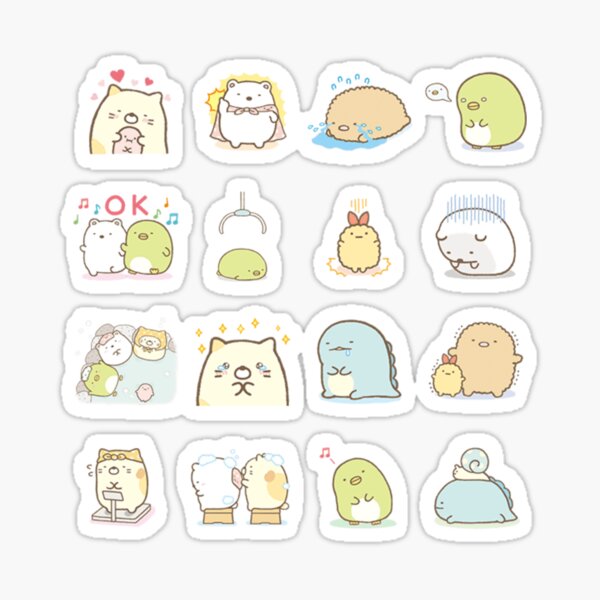 Kawaii Galaxy Cat 3 Sticker – Mushimoo