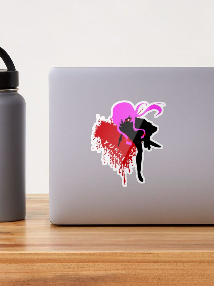 Mirai Nikki characters Sticker by ArtAndDesignA