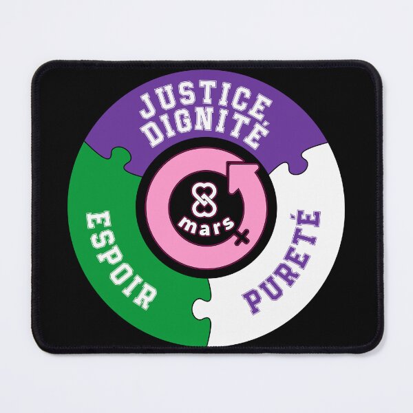 Item preview, Journée internationale de la femme justice dignité espoir pureté 8 mars designed and sold by Tattoohouse.