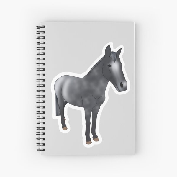 Aperçu de l'œuvre Mini cheval gris tacheté créée et vendue par Bridgethendy.