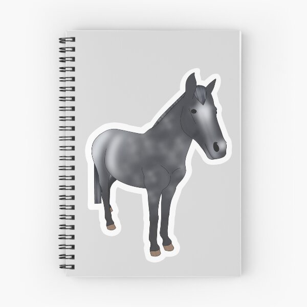 Item preview, Spotted Gray Mini Horse designed and sold by Bridgethendy.