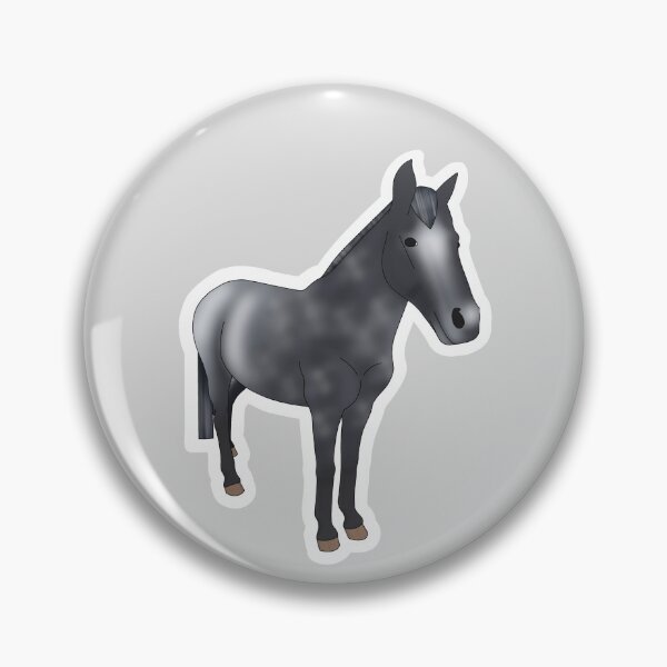 Item preview, Spotted Gray Mini Horse designed and sold by Bridgethendy.