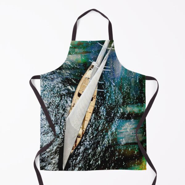 Item preview, aerial sailboat picture designed and sold by laikaincosmos.