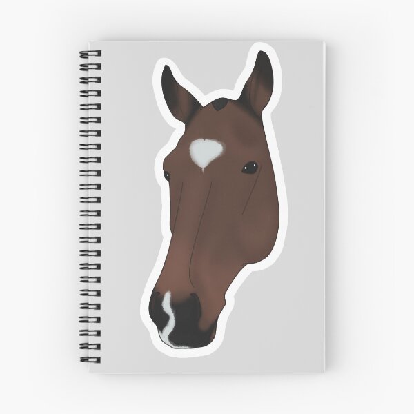 Item preview, Bay Horse with Faint Heart Marking designed and sold by Bridgethendy.
