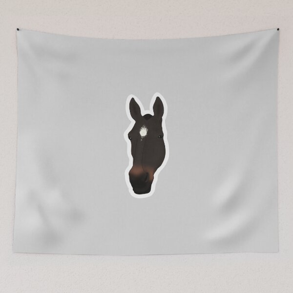 Item preview, Dark Bay Horse with Spotty Marking designed and sold by Bridgethendy.