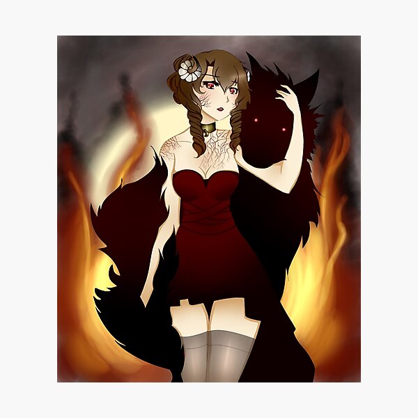 Of demon anime girl wolf HD wallpapers | Pxfuel
